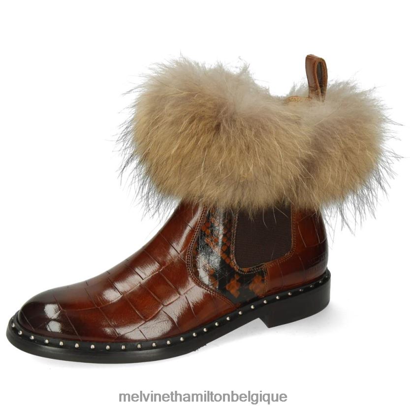Melvin & Hamilton femmes sortie 114 R44228972 bottines brun