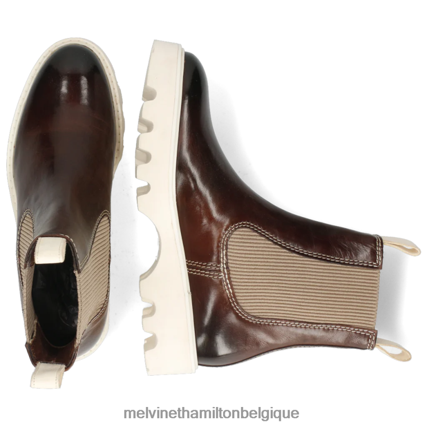Melvin & Hamilton femmes sortie 135 R442281016 bottines brun