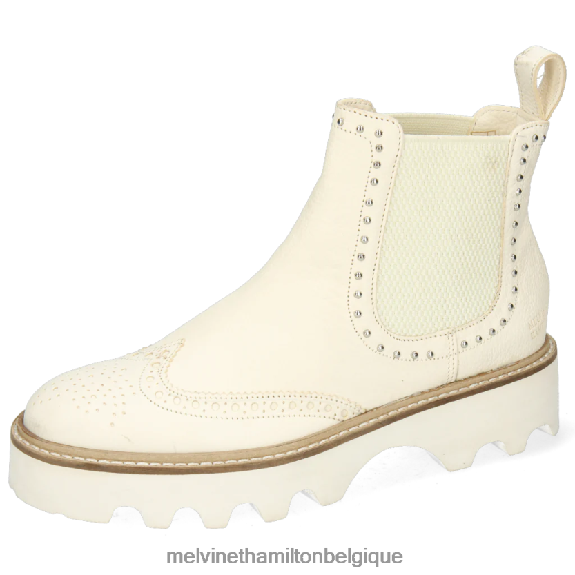 Melvin & Hamilton femmes sortie 167 R442281123 bottines blanc