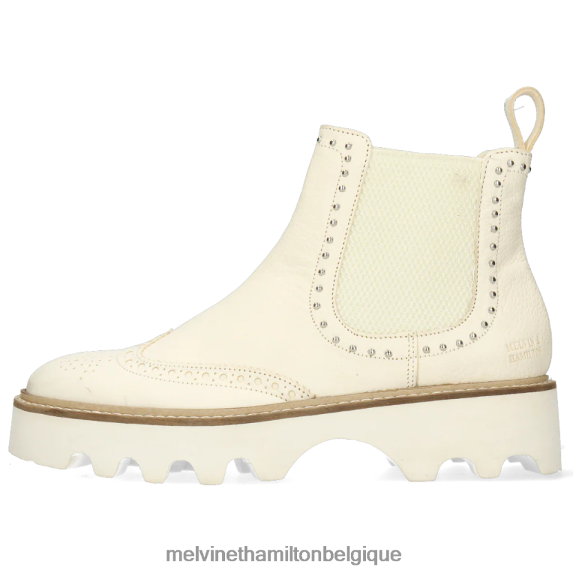 Melvin & Hamilton femmes sortie 167 R442281123 bottines blanc