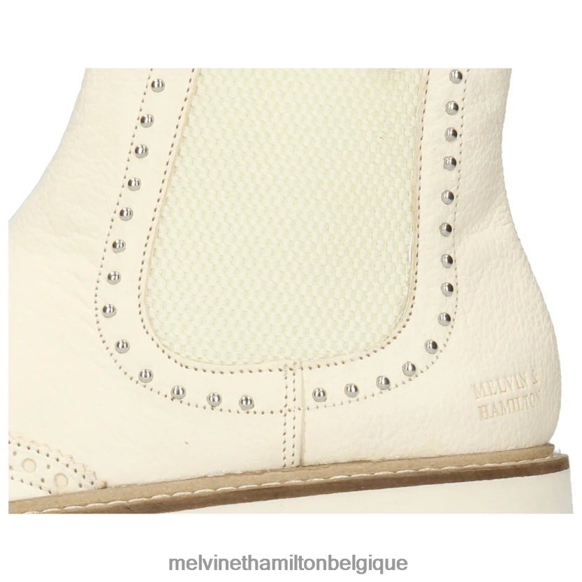 Melvin & Hamilton femmes sortie 167 R442281123 bottines blanc