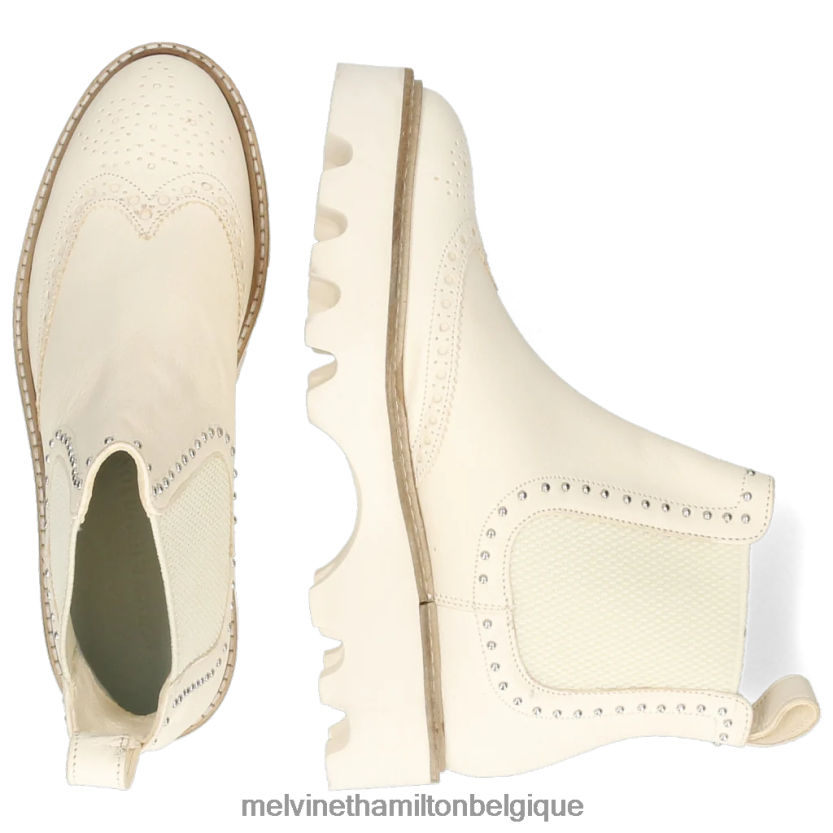 Melvin & Hamilton femmes sortie 167 R442281123 bottines blanc