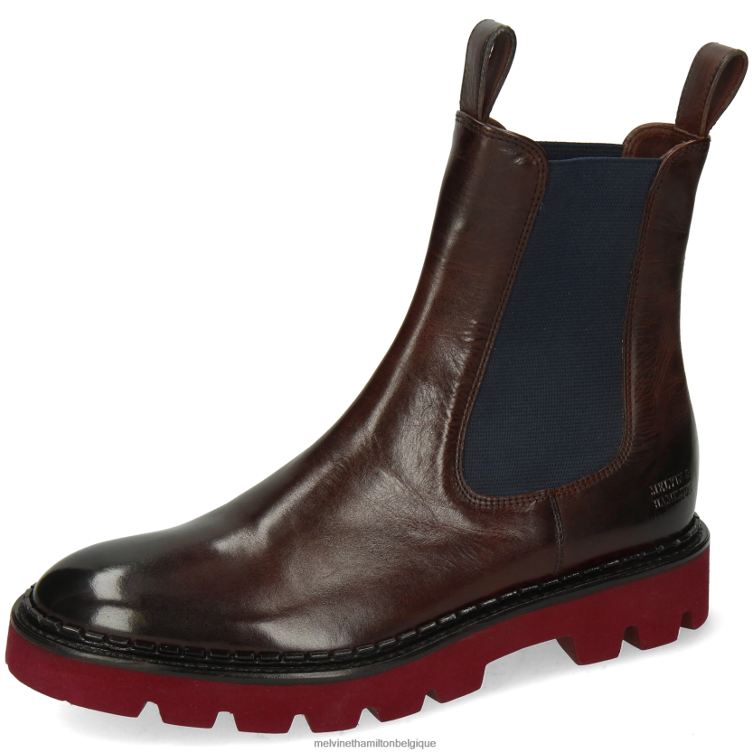 Melvin & Hamilton femmes sortie 186 R44228860 bottines brun