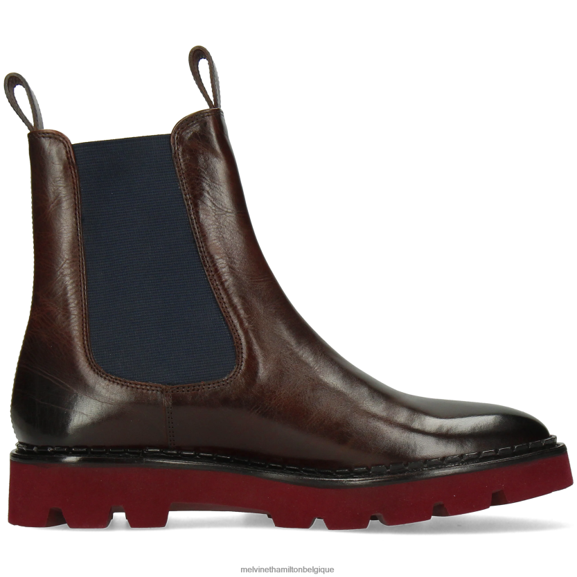 Melvin & Hamilton femmes sortie 186 R44228860 bottines brun