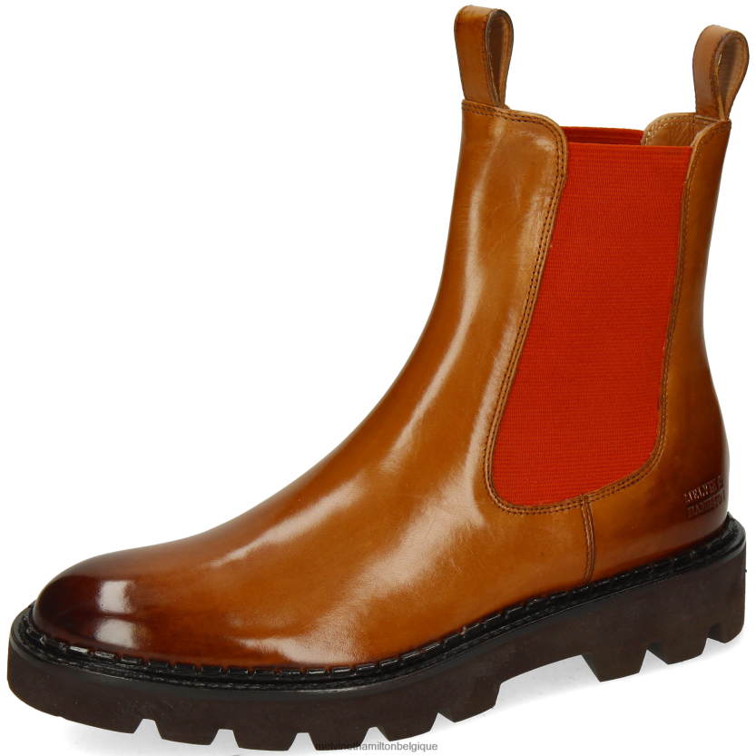 Melvin & Hamilton femmes sortie 186 R44228885 bottines brun clair