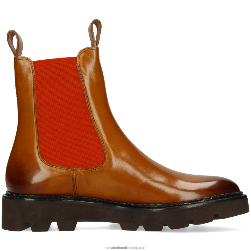 Melvin & Hamilton femmes sortie 186 R44228885 bottines brun clair