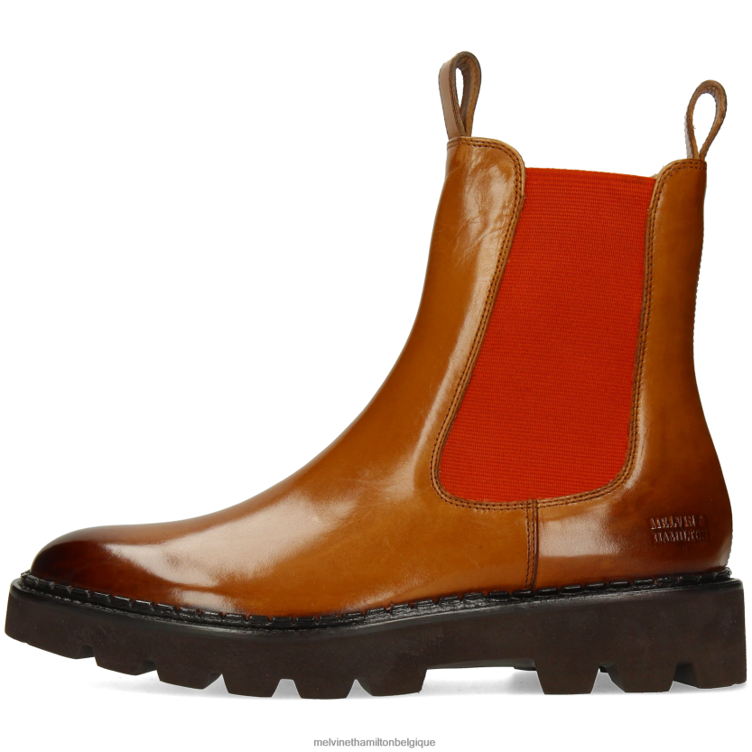 Melvin & Hamilton femmes sortie 186 R44228885 bottines brun clair