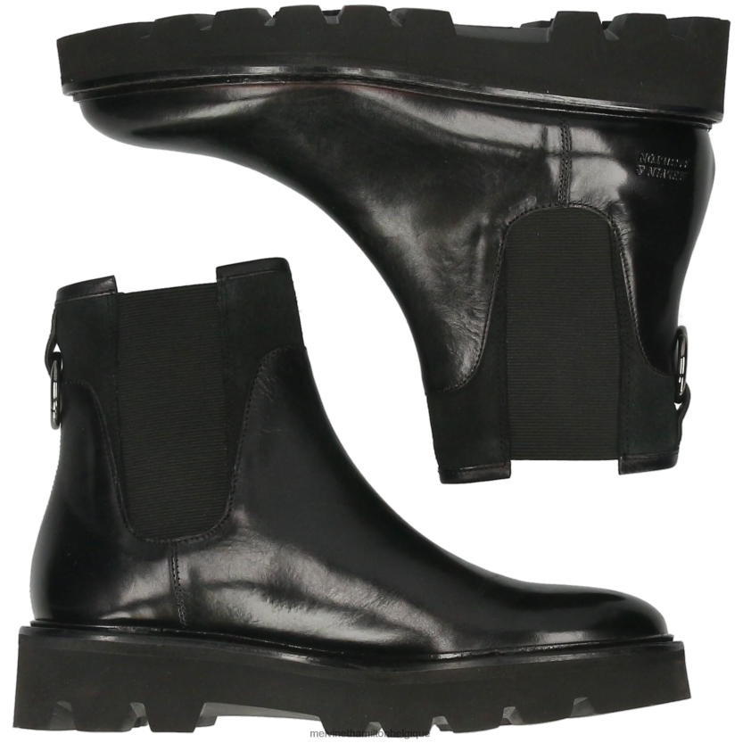 Melvin & Hamilton femmes sortie 187 R44228917 bottines noir