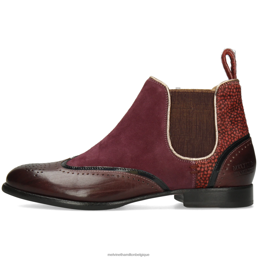Melvin & Hamilton femmes sortie 19 R442281087 bottines violet