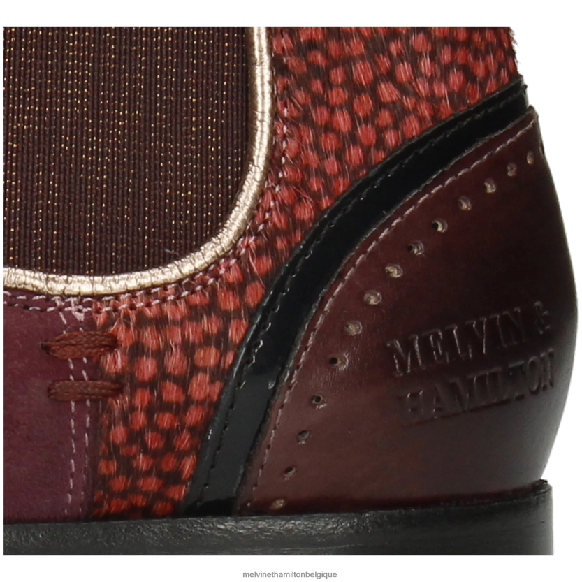 Melvin & Hamilton femmes sortie 19 R442281087 bottines violet