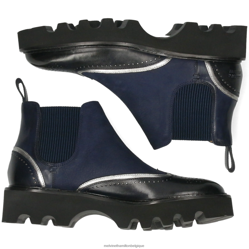 Melvin & Hamilton femmes sortie 19 R44228886 bottines bleu
