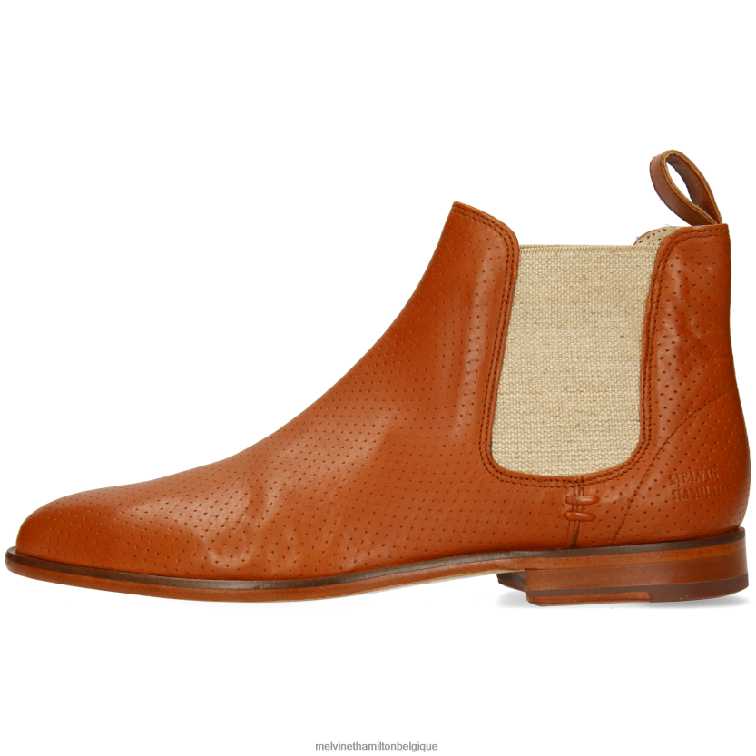 Melvin & Hamilton femmes susane 10 R442281024 bottines orange