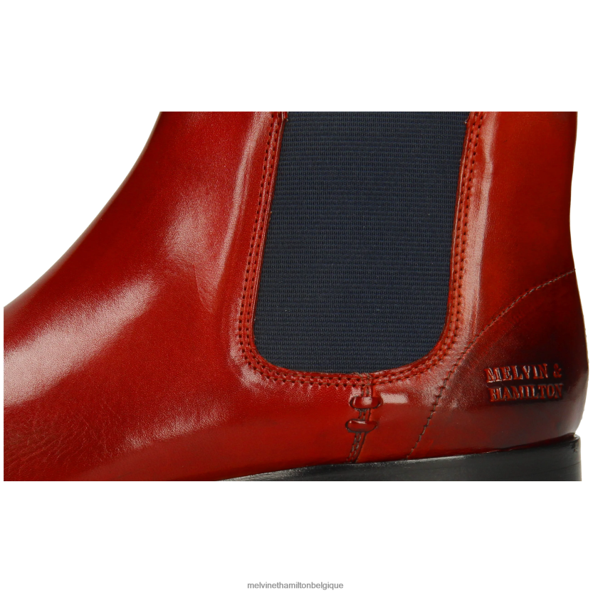 Melvin & Hamilton femmes susane 10 R44228978 bottines rouge