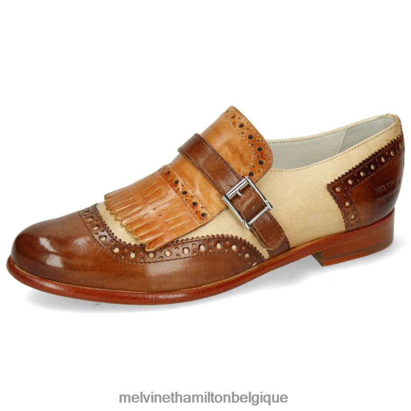 Melvin & Hamilton femmes Sélina 2 R442281495 chaussures de moine brun