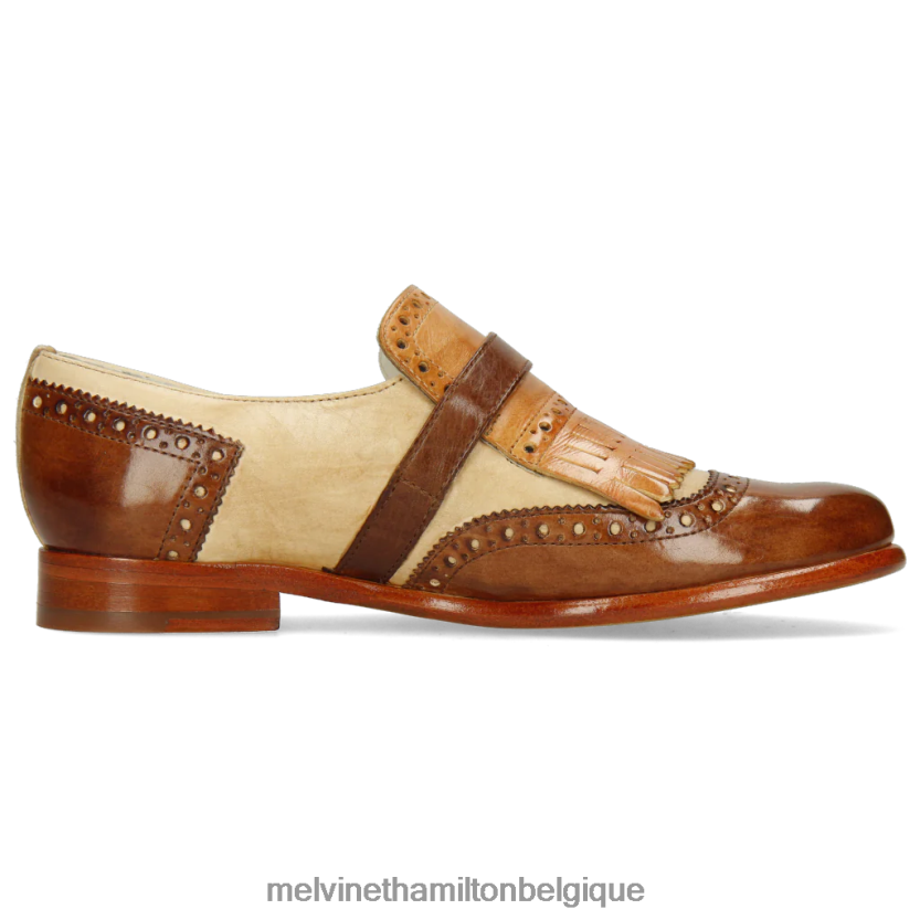 Melvin & Hamilton femmes Sélina 2 R442281495 chaussures de moine brun