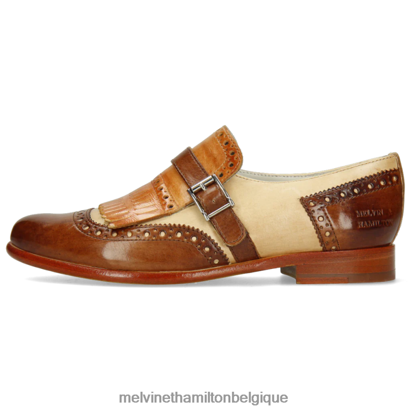 Melvin & Hamilton femmes Sélina 2 R442281495 chaussures de moine brun