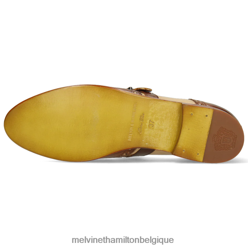 Melvin & Hamilton femmes Sélina 2 R442281495 chaussures de moine brun