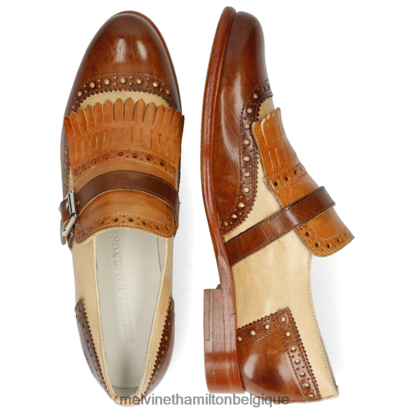 Melvin & Hamilton femmes Sélina 2 R442281495 chaussures de moine brun