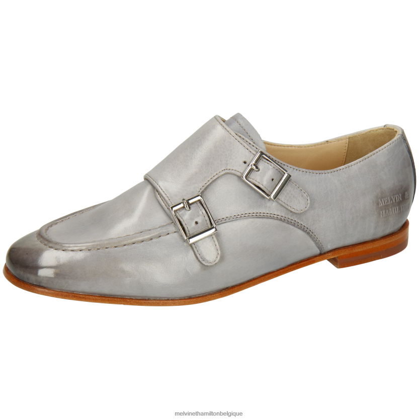 Melvin & Hamilton femmes écarlate 68 R442281476 chaussures de moine gris