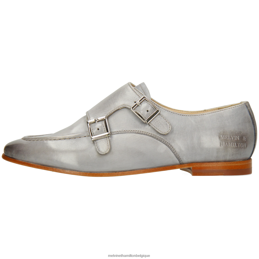 Melvin & Hamilton femmes écarlate 68 R442281476 chaussures de moine gris