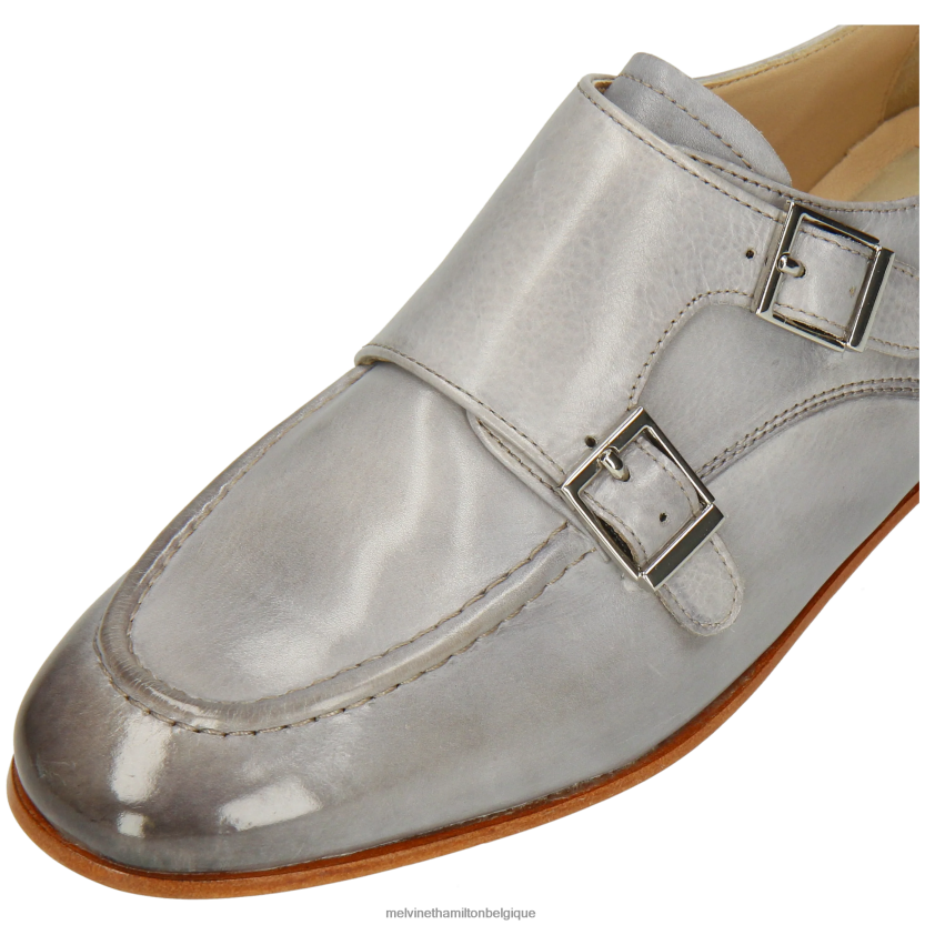 Melvin & Hamilton femmes écarlate 68 R442281476 chaussures de moine gris