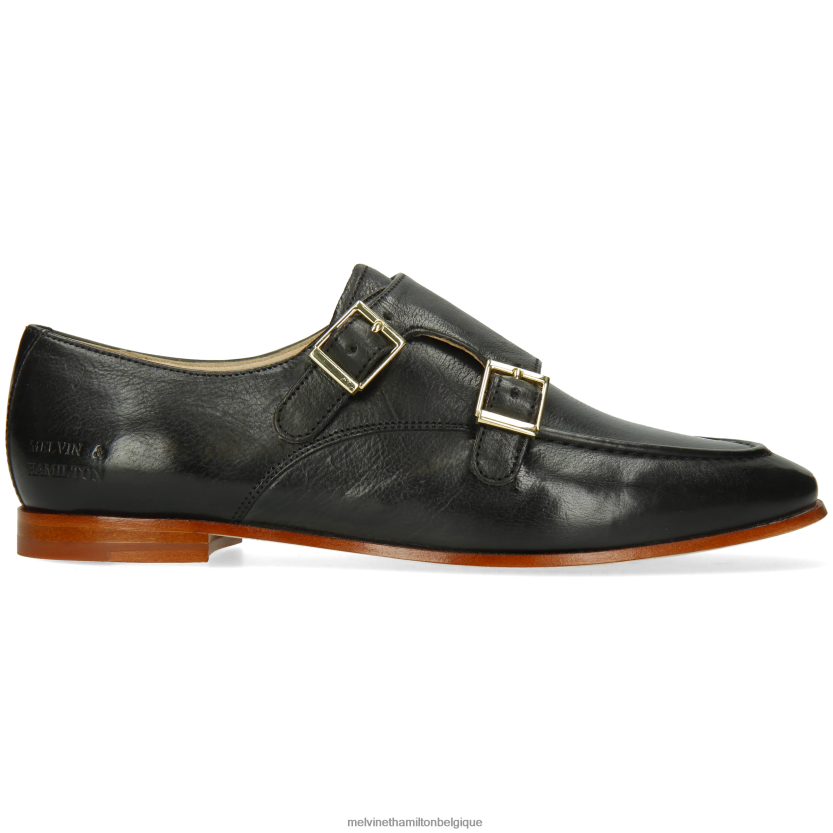 Melvin & Hamilton femmes écarlate 68 R442281482 chaussures de moine noir