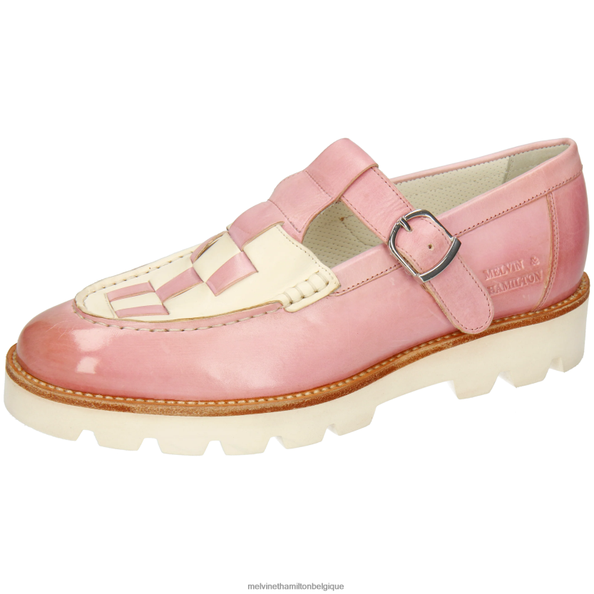 Melvin & Hamilton femmes jade 14 R442281484 chaussures de moine rose