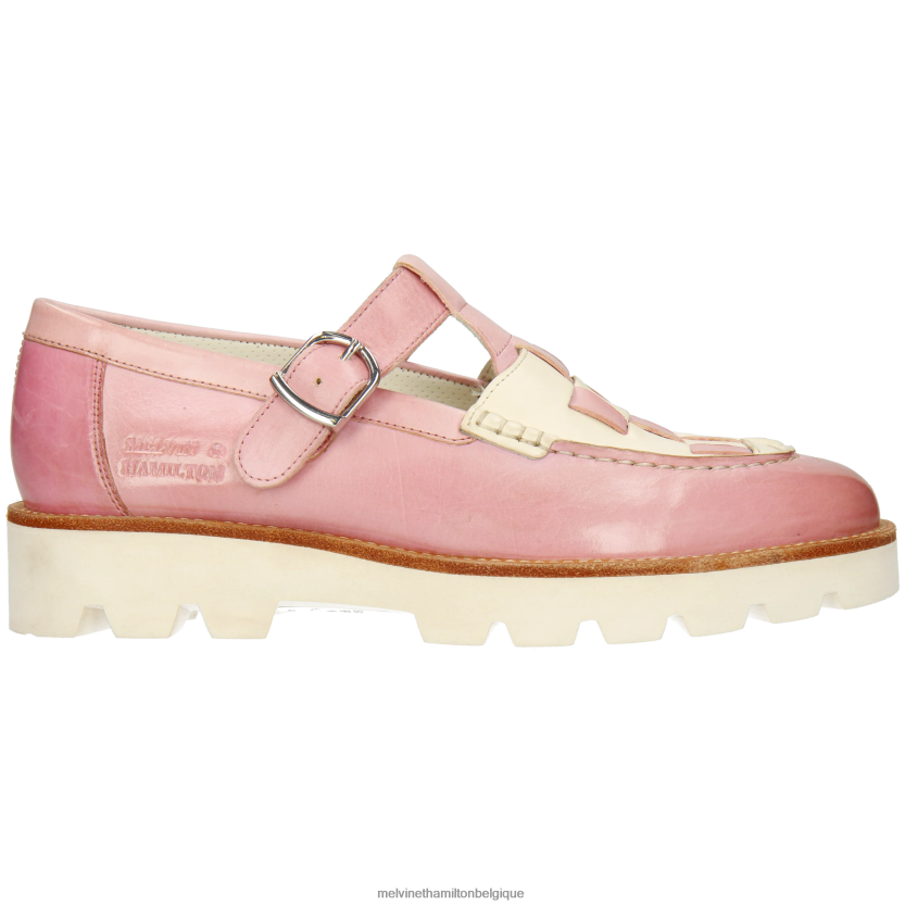Melvin & Hamilton femmes jade 14 R442281484 chaussures de moine rose