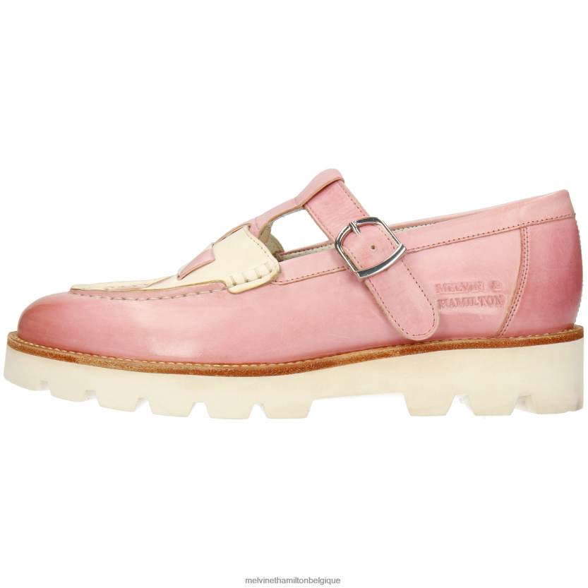 Melvin & Hamilton femmes jade 14 R442281484 chaussures de moine rose