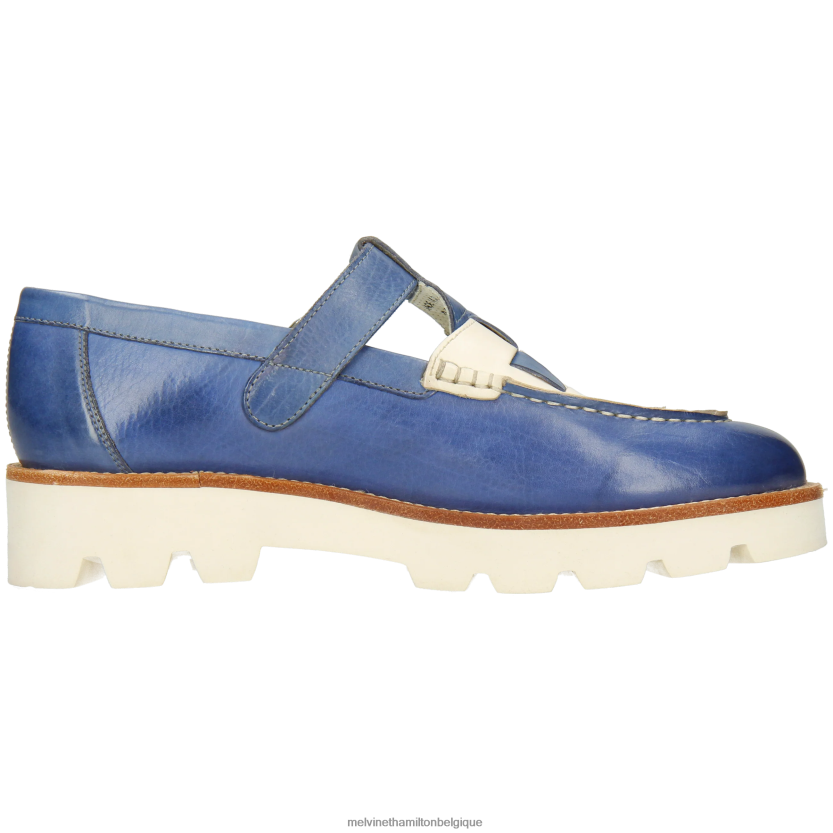 Melvin & Hamilton femmes jade 14 R442281487 chaussures de moine bleu