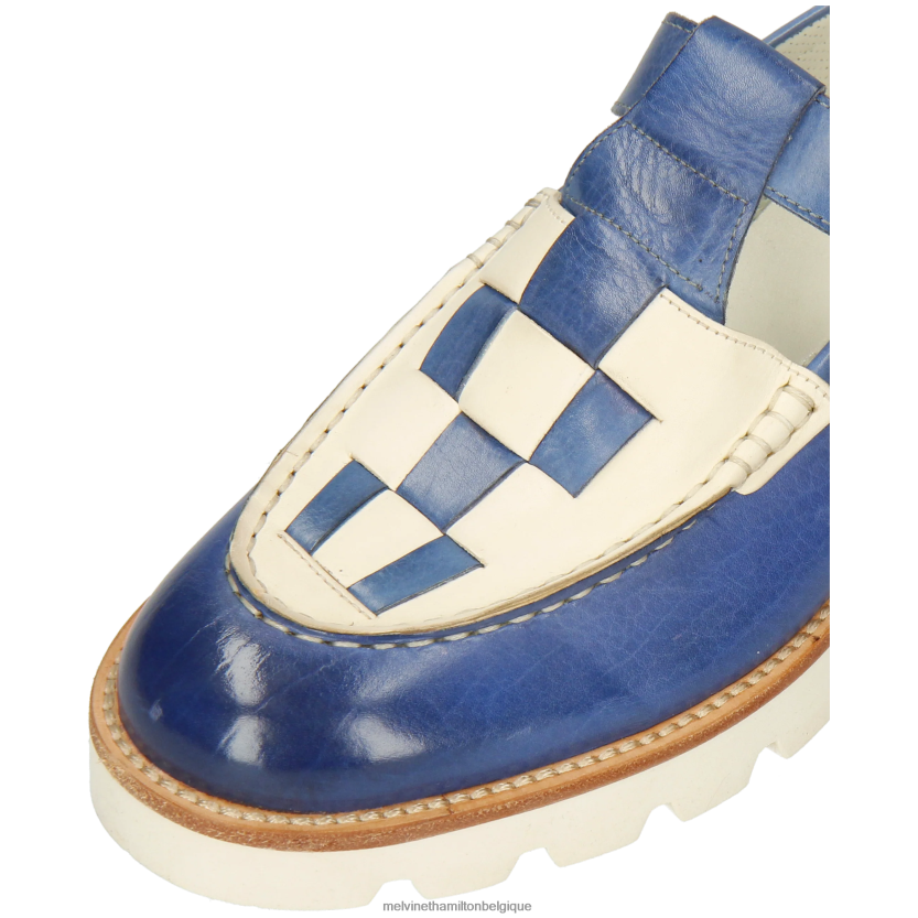 Melvin & Hamilton femmes jade 14 R442281487 chaussures de moine bleu