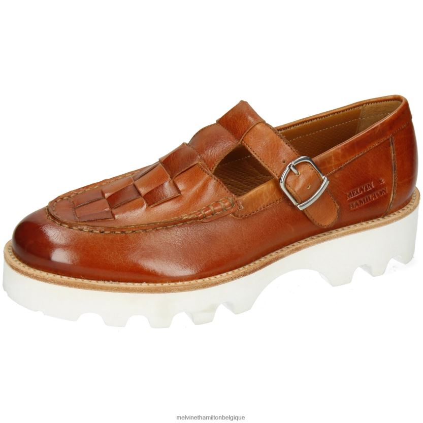 Melvin & Hamilton femmes jade 14 R442281491 chaussures de moine brun