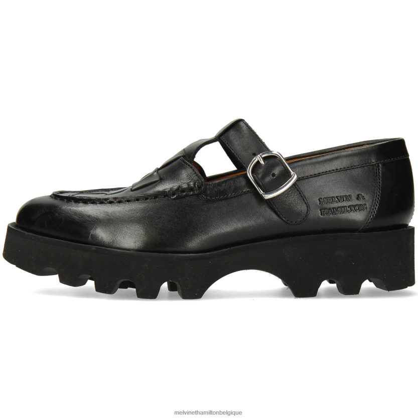 Melvin & Hamilton femmes jade 14 R442281497 chaussures de moine noir