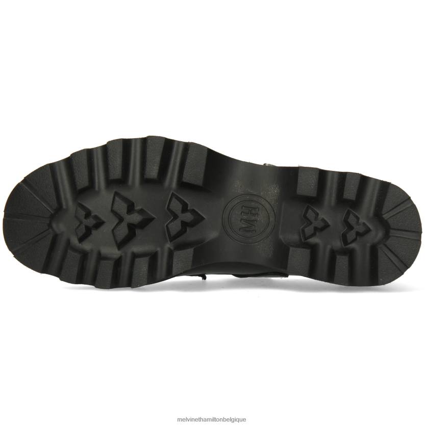 Melvin & Hamilton femmes jade 14 R442281497 chaussures de moine noir