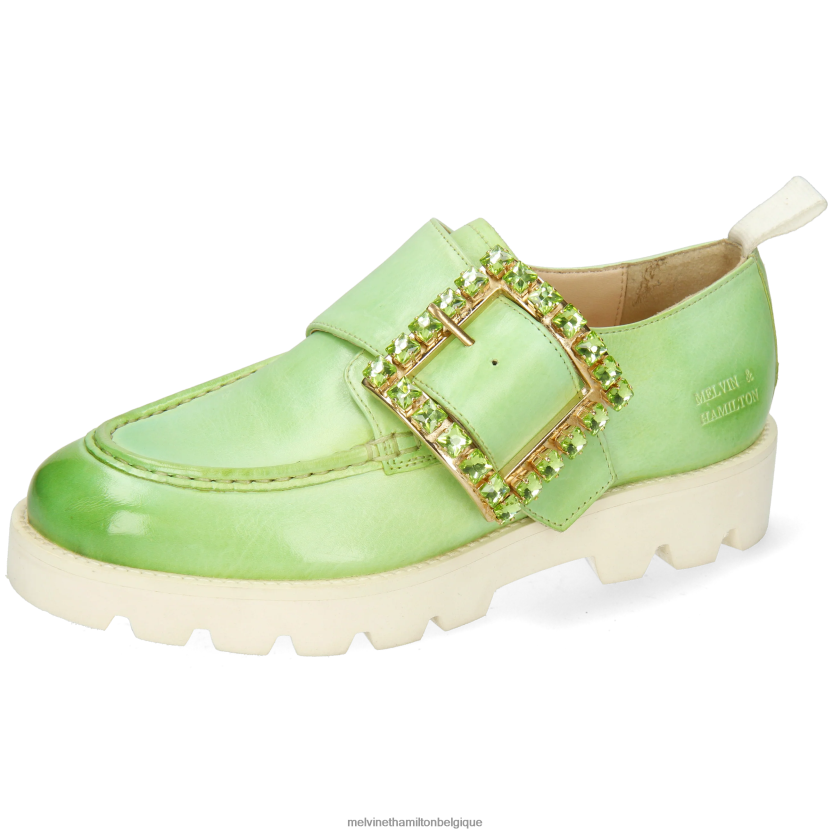 Melvin & Hamilton femmes jade 51 R442281486 chaussures de moine vert