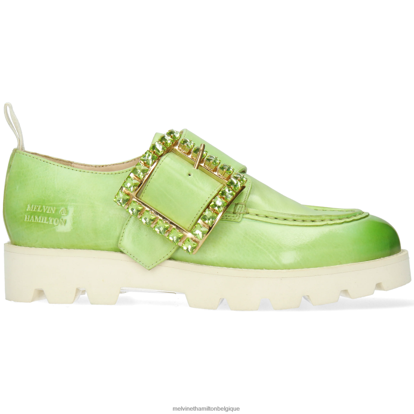 Melvin & Hamilton femmes jade 51 R442281486 chaussures de moine vert