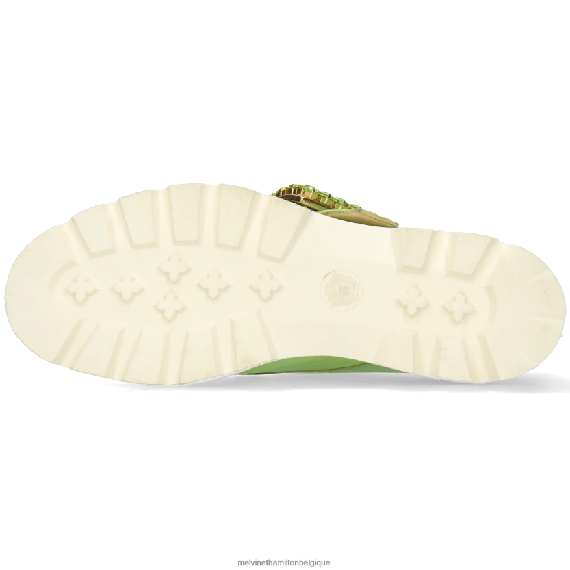 Melvin & Hamilton femmes jade 51 R442281486 chaussures de moine vert