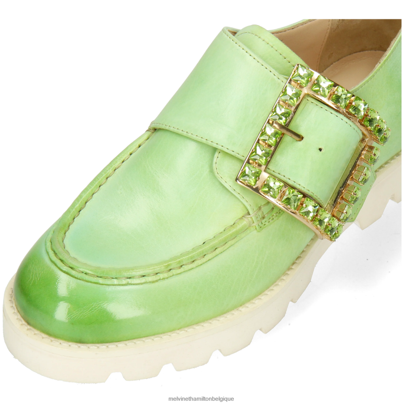 Melvin & Hamilton femmes jade 51 R442281486 chaussures de moine vert