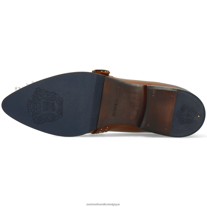 Melvin & Hamilton femmes jessy 26 R442281477 chaussures de moine brun