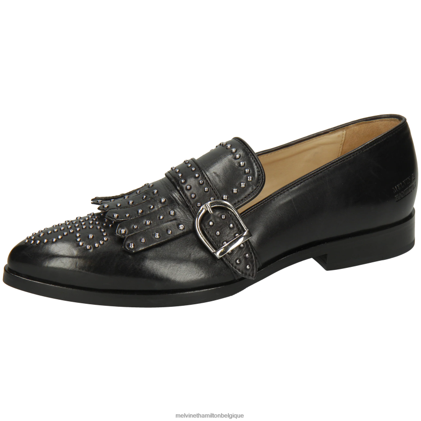 Melvin & Hamilton femmes jessy 26 R442281481 chaussures de moine noir
