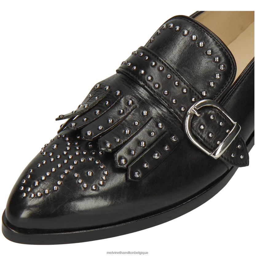 Melvin & Hamilton femmes jessy 26 R442281481 chaussures de moine noir