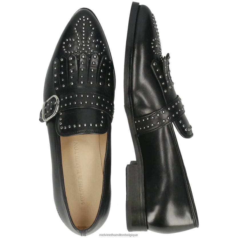 Melvin & Hamilton femmes jessy 26 R442281481 chaussures de moine noir