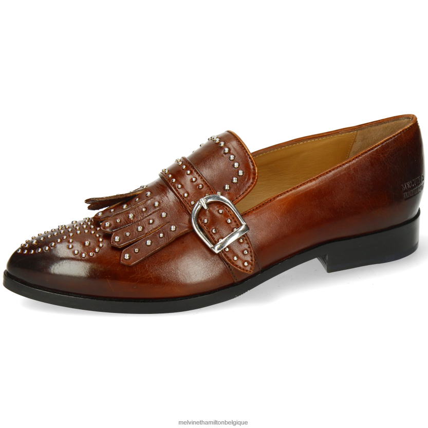Melvin & Hamilton femmes jessy 26 R442281488 chaussures de moine brun