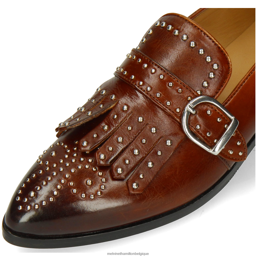 Melvin & Hamilton femmes jessy 26 R442281488 chaussures de moine brun