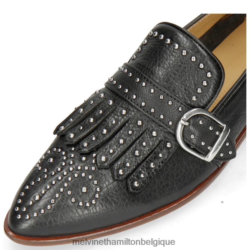 Melvin & Hamilton femmes jessy 26 R442281494 chaussures de moine noir