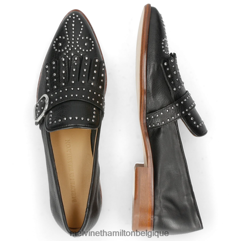 Melvin & Hamilton femmes jessy 26 R442281494 chaussures de moine noir
