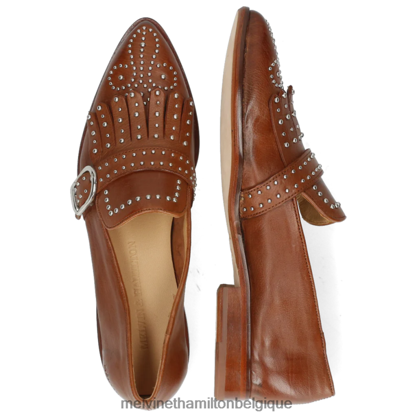 Melvin & Hamilton femmes jessy 26 R442281498 chaussures de moine brun