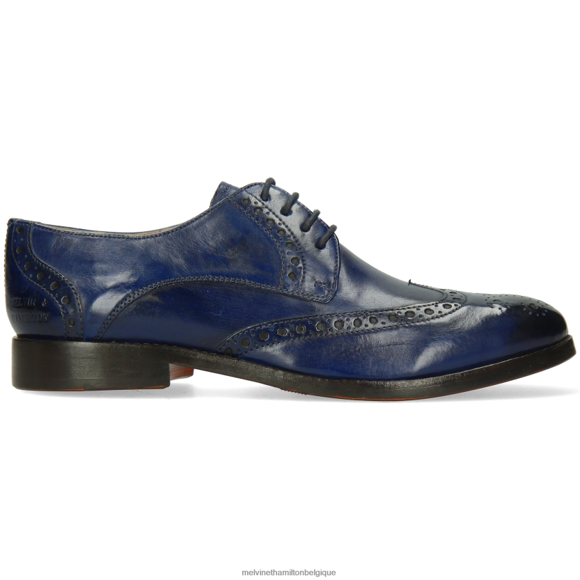 Melvin & Hamilton femmes Amélie 3 R442281499 chaussures derby bleu