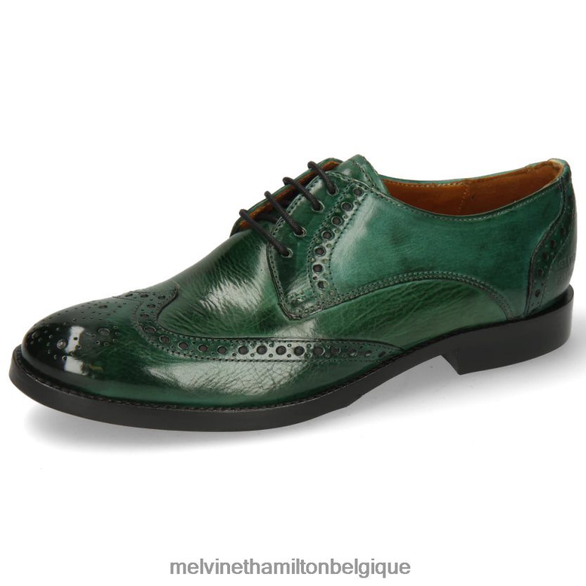 Melvin & Hamilton femmes Amélie 3 R442281518 chaussures derby vert