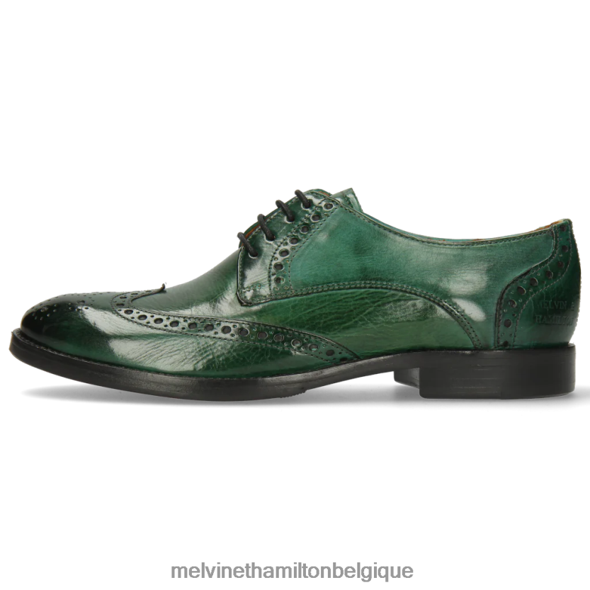 Melvin & Hamilton femmes Amélie 3 R442281518 chaussures derby vert